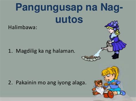 halimbawa ng pautos examples|Pangungusap Worksheets (Part 5) .
